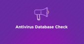 Antivirus Database Check