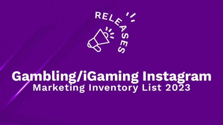 Gambling iGaming Instagram Marketing Inventory List 2023