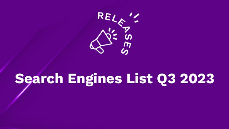 Search Engines List Q3 2023