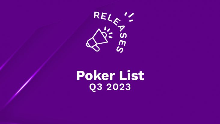 Poker List Q3 2023