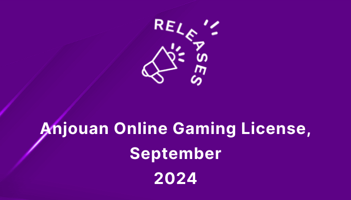 Anjouan Online Gaming License, September, 2024