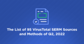 VirusTotal SERM