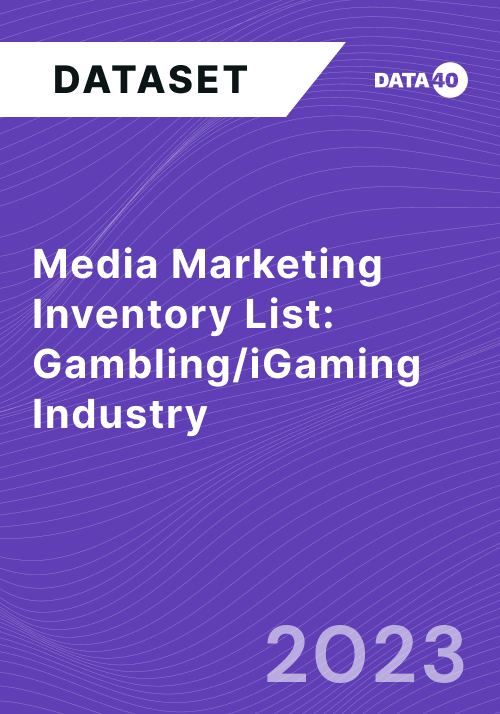 Media Marketing Inventory List - Gambling and iGaming Industry