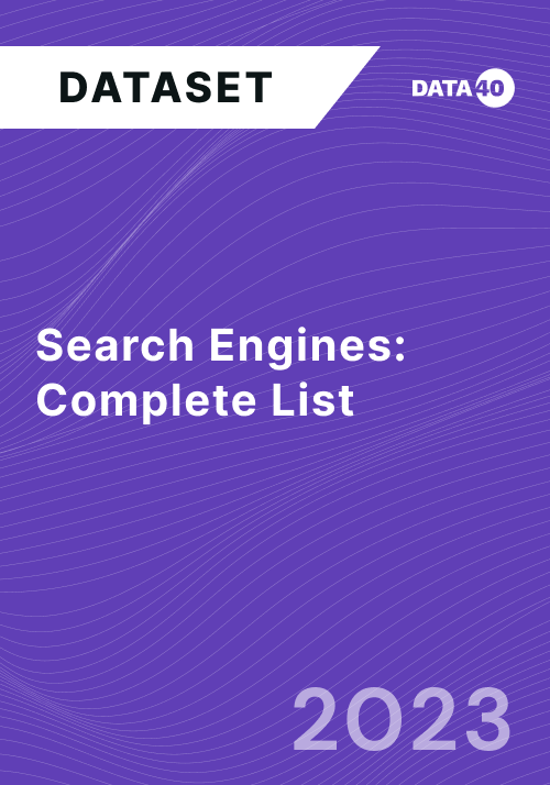 Search Engines - Complete List