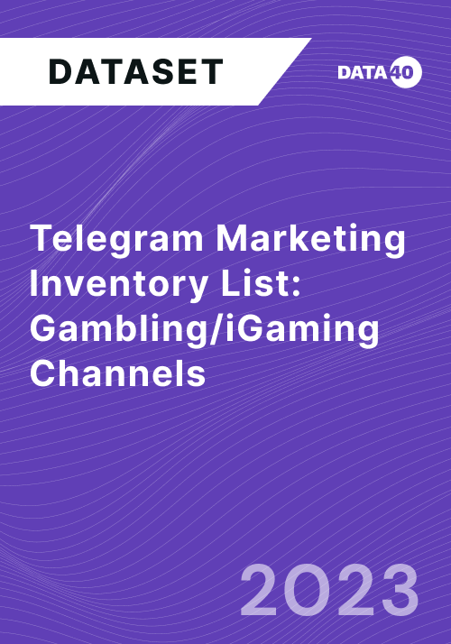Telegram Marketing Inventory List - Gambling iGaming Channels
