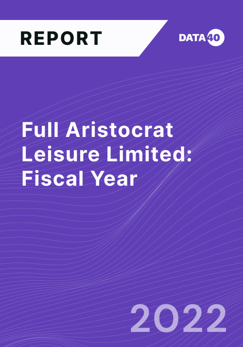 Full Aristocrat Leisure Limited Fiscal Year 2022 Overview