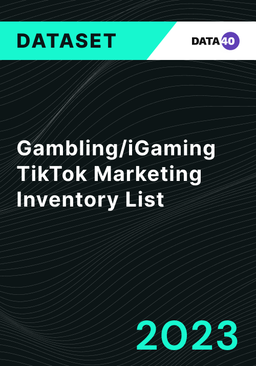 Gambling/iGaming TikTok Marketing Inventory List 2023