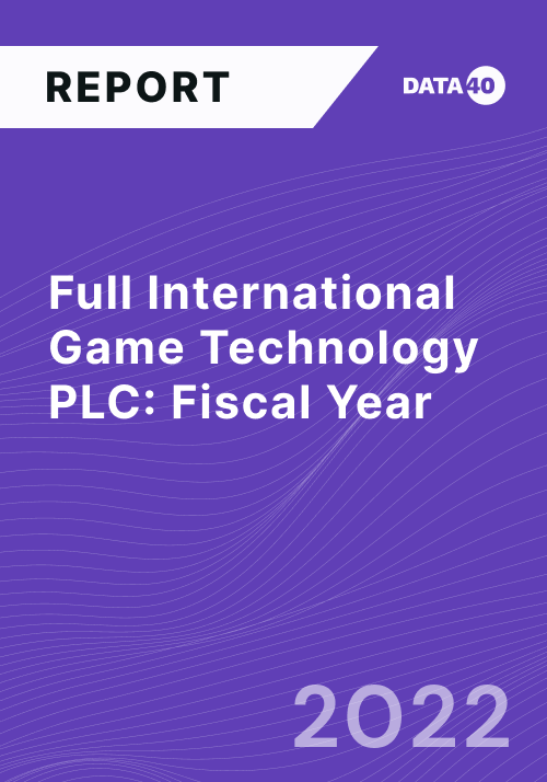 Full International Game Technology PLC Fiscal Year 2022 Overview