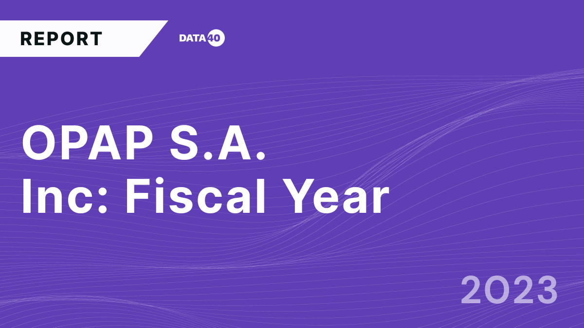 Full OPAP S.A. Fiscal Year 2023 Overview