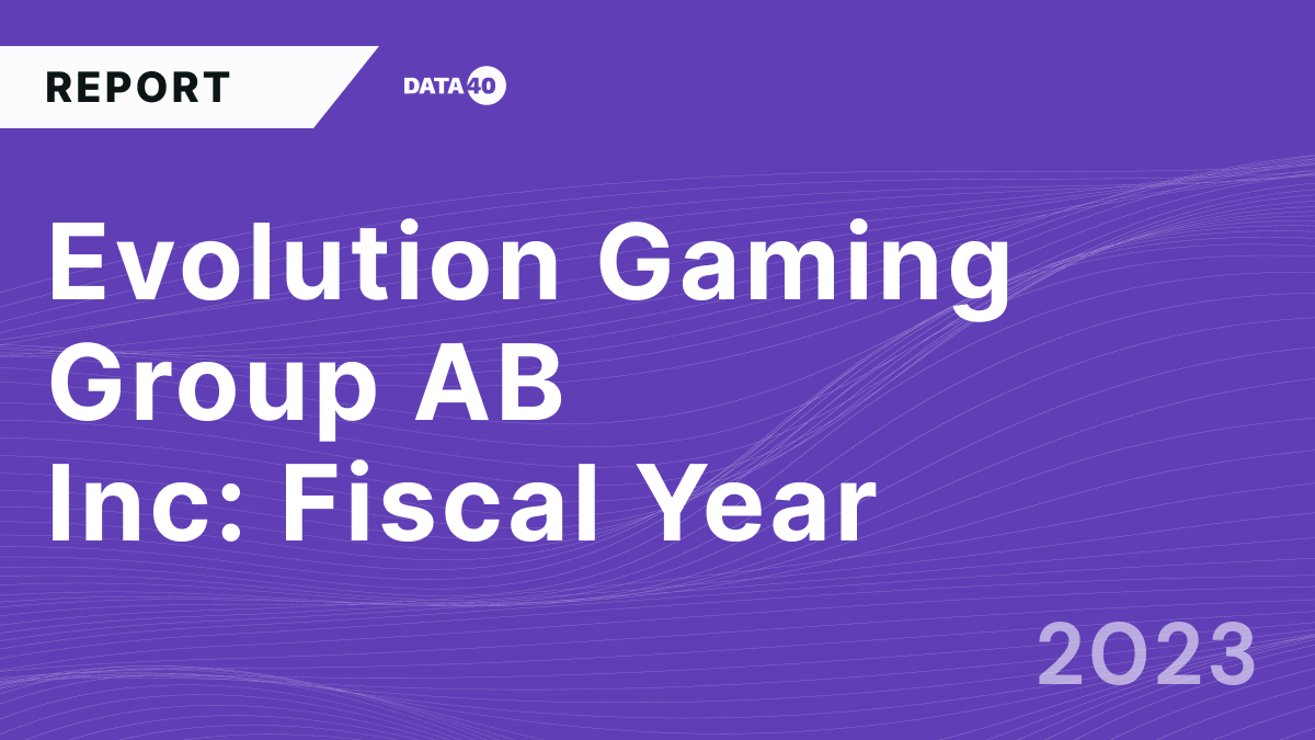 Full Evolution Gaming Group AB Fiscal Year 2023 Overview
