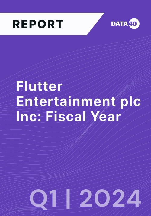 Flutter Entertainment plc Q1FY24 Report Overview