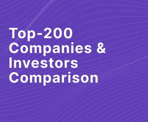 Top-200 Companies & Investors Comparison Q4 2023