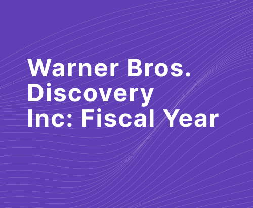 Warner Bros. Discovery, Inc Full Fiscal Year 2023 Report Overview