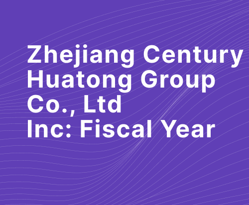 Zhejiang Century Huatong Group Co.,Ltd FY23 Report Overview