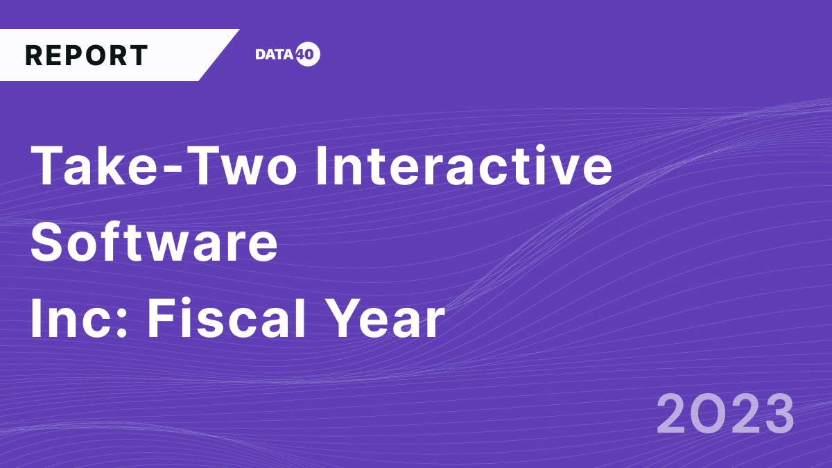 Take-Two Interactive Software, Inc Full FY23 Report Overview