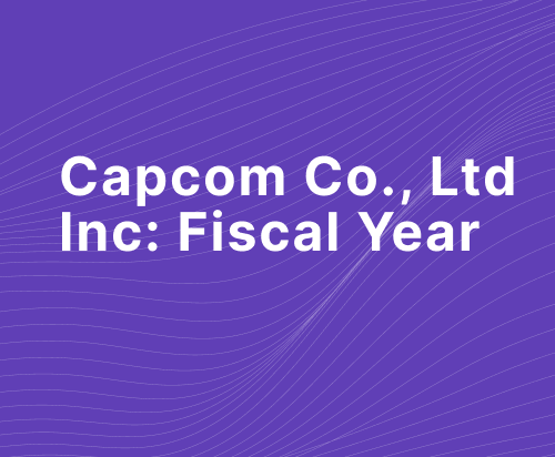 Capcom Co., Ltd Q4FY23 Report Overview