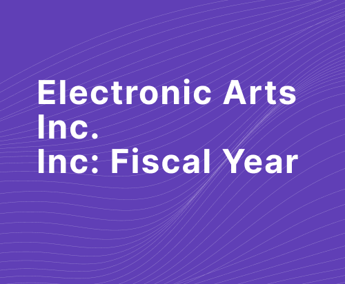 Electronic Arts Inc. Q1FY25 Report Overview