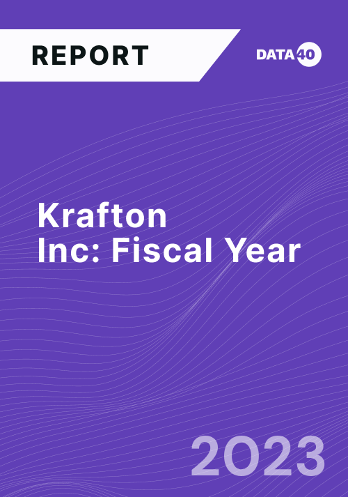 KRAFTON, Inc Full Fiscal Year 2023 Report Overview