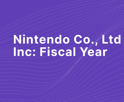 Nintendo Co., Ltd Q2FY25 Report Overview