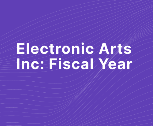 Electronic Arts Inc Q2FY25 Report Overview