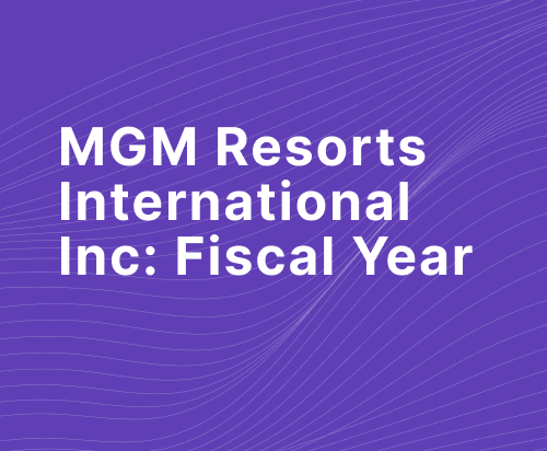 MGM Resorts International Q3FY24 Report Overview