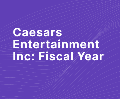 Caesars Entertainment, Inc Q3FY24 Report Overview