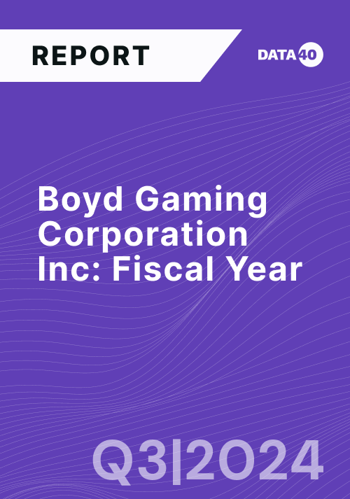 Boyd Gaming Corporation Q3FY24 Report Overview