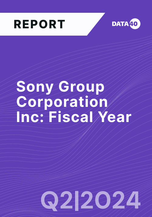 Sony Group Corporation Q2FY24 Report Overview