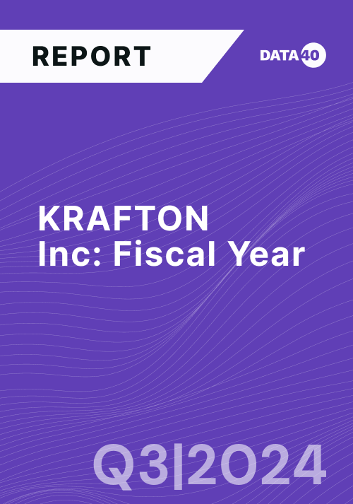 KRAFTON, Inc Q3FY24 Report Overview