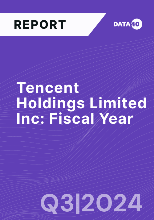 Tencent Holdings Limited Q3FY24 Report Overview Tencent Holdings Limited Q3FY24 Report Overview