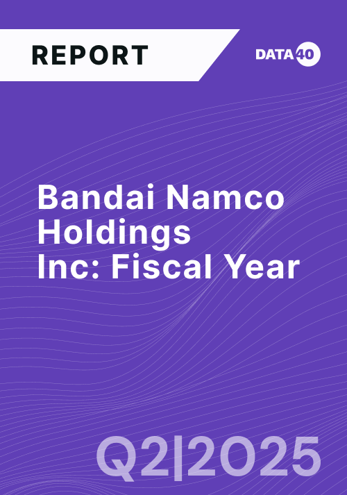 Bandai Namco Holdings Inc Q2FY25 Report Overview